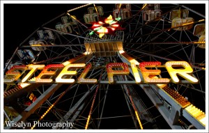 Atlantic City Boardwalk Photography - Steel Pier